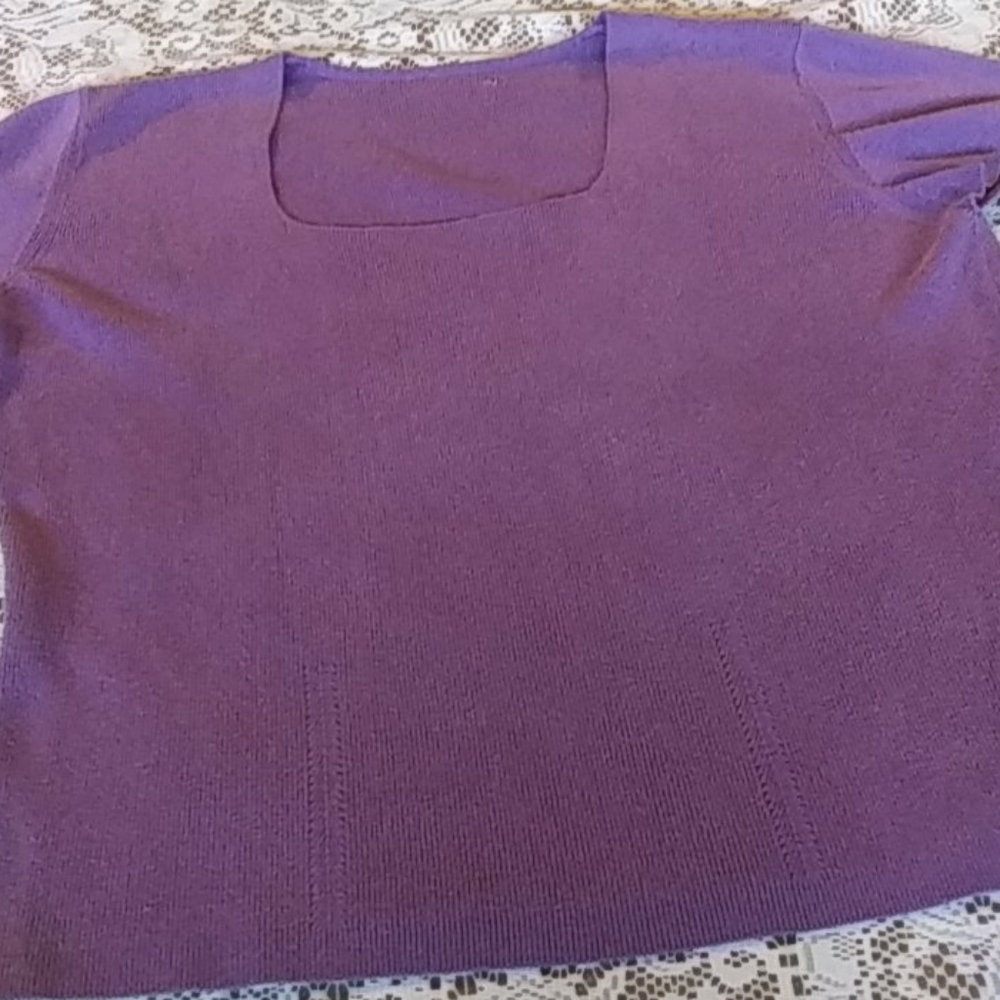 I'm selling a pretty purple shirt